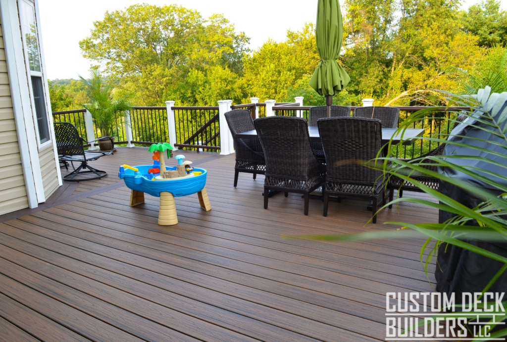 custom deck patio set