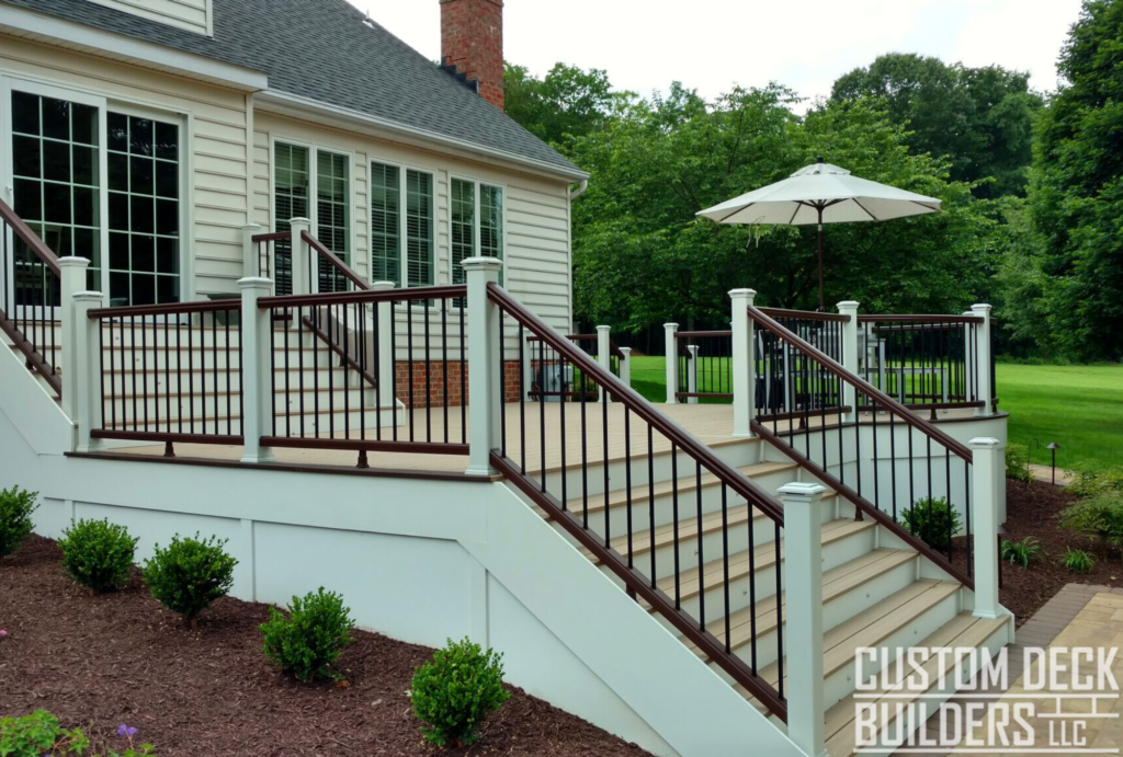 curved deck construction