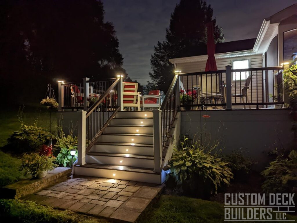 deck lighting photo